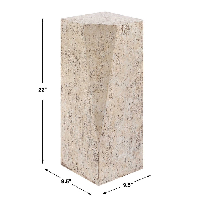 Leroy - Concrete Outdoor Drink Table - Beige