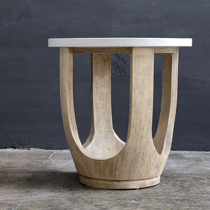 Tatli - Stone Top Side Table