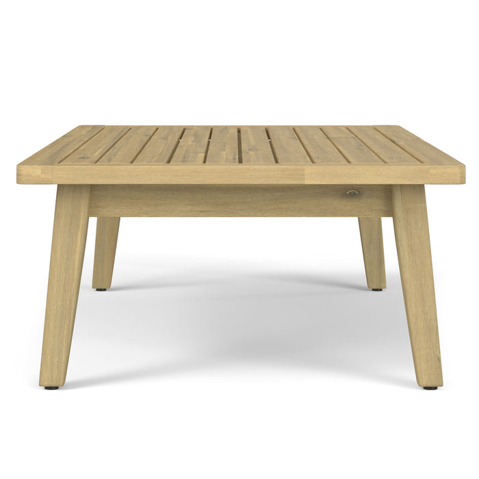 Palmetto - Outdoor Coffee Table - Light Teak