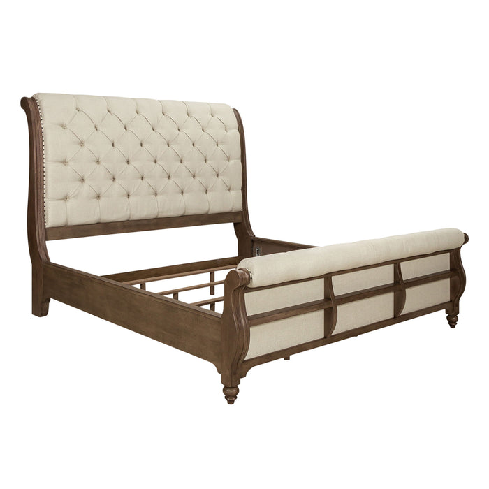 Americana Farmhouse - Sleigh Bed