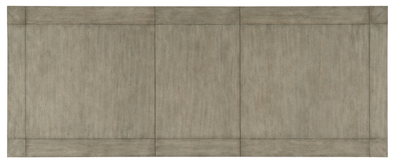Linville Falls - North Fork Rectangle Dining Table With 1-24" Leaf - Gray