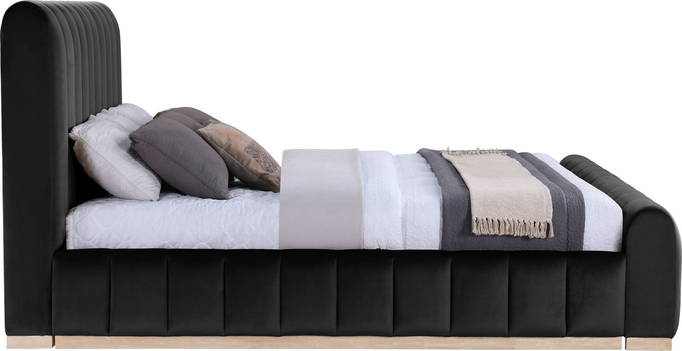 Amara - Velvet Bed