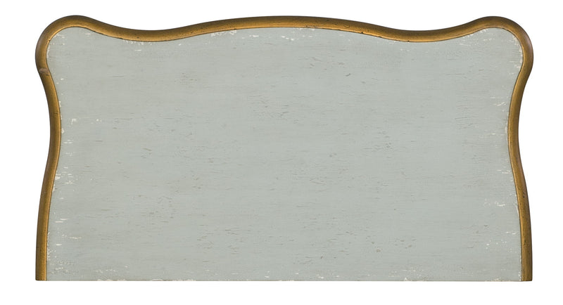 Melange - French 2-Drawer Chest - Pearl Silver