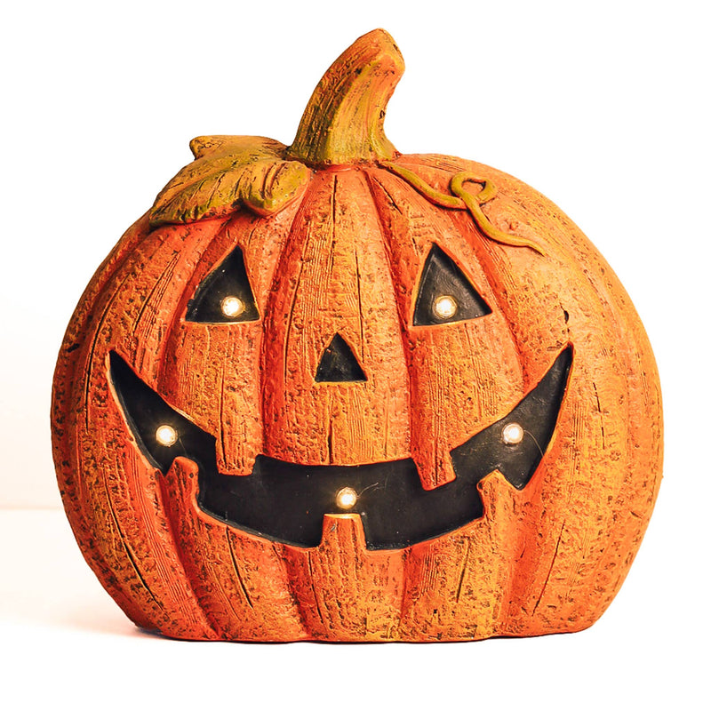 Smiley Pumpkin LED Light – Fall Halloween Home Decor Gift
