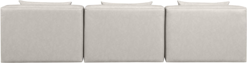 Cube - Modular 3 Seat Armless Sofa