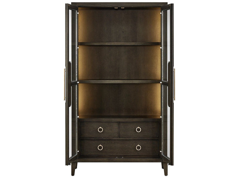 Fenwick - Display Cabinet - Dark Brown
