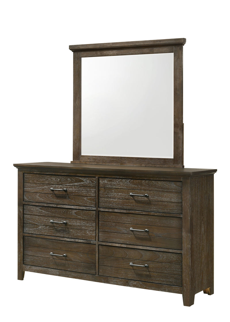 Amherst - Mirror - Brown