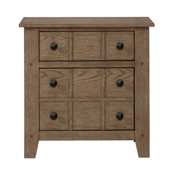 Grandpas Cabin - Night Stand - Light Brown