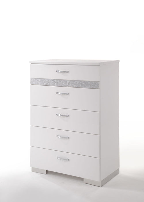 Naima II - High Gloss Chest - White