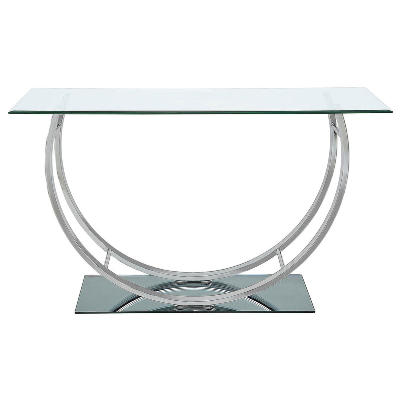 Garrett - Console Table - Chrome