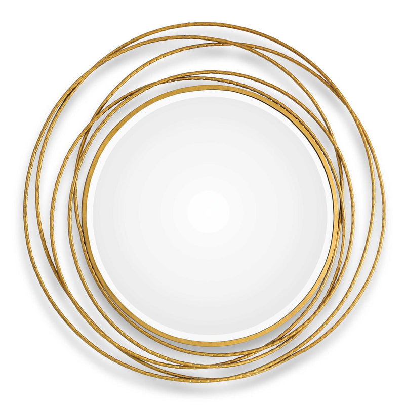 Whirlwind - Round Mirror