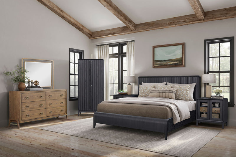 Elure - Waterfall Panel Bed