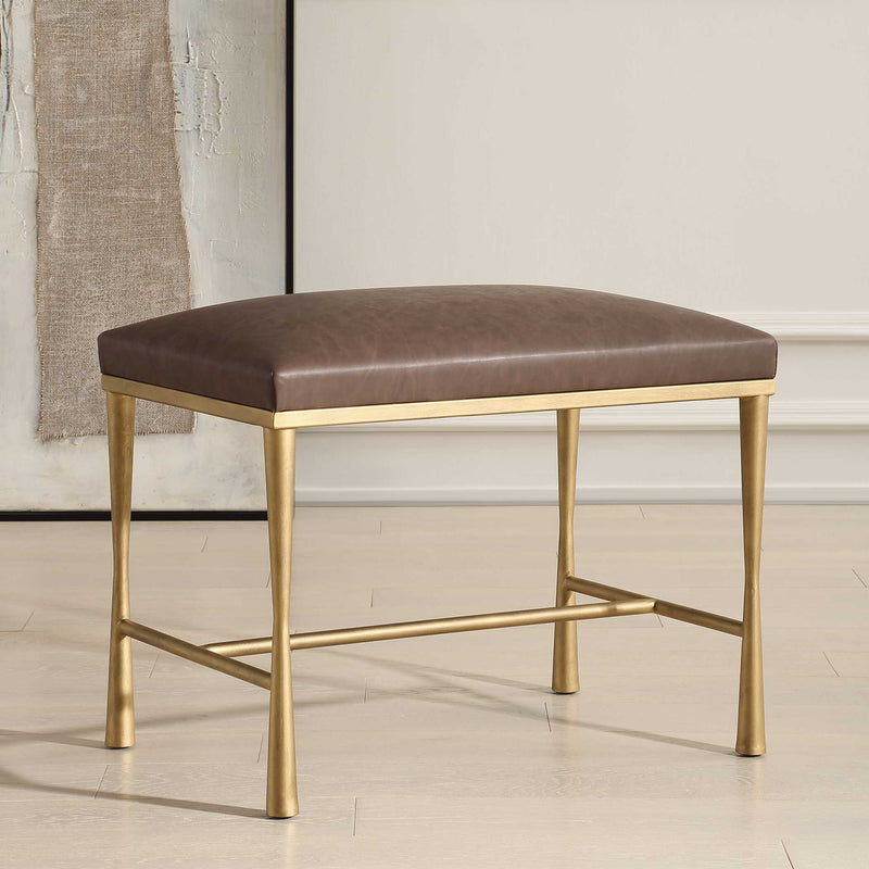 Reform - Small Bench - Gold