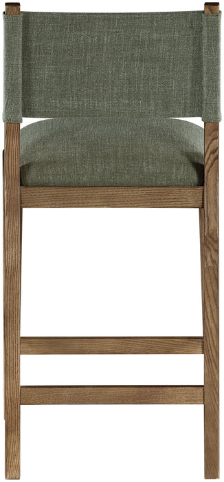 Avon - Linen Textured Performance Fabric Counter Stool