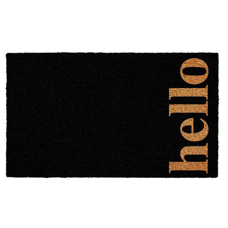 Vertical Hello Doormat