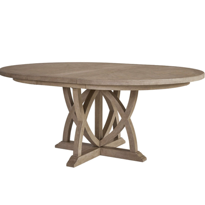 Round Dining Extendable Dining Table - Sand