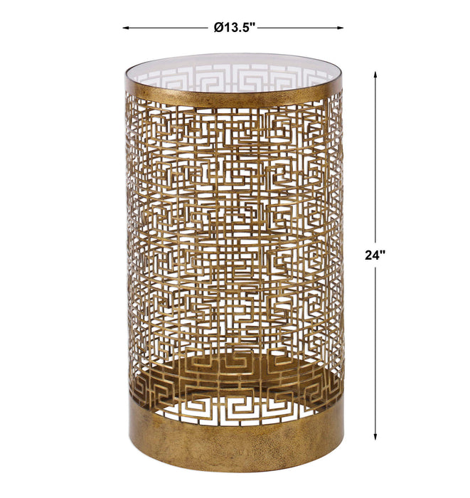 Algernon - Accent Table - Gold