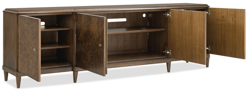 Melange - Burleigh Entertainment Console - Dark Brown