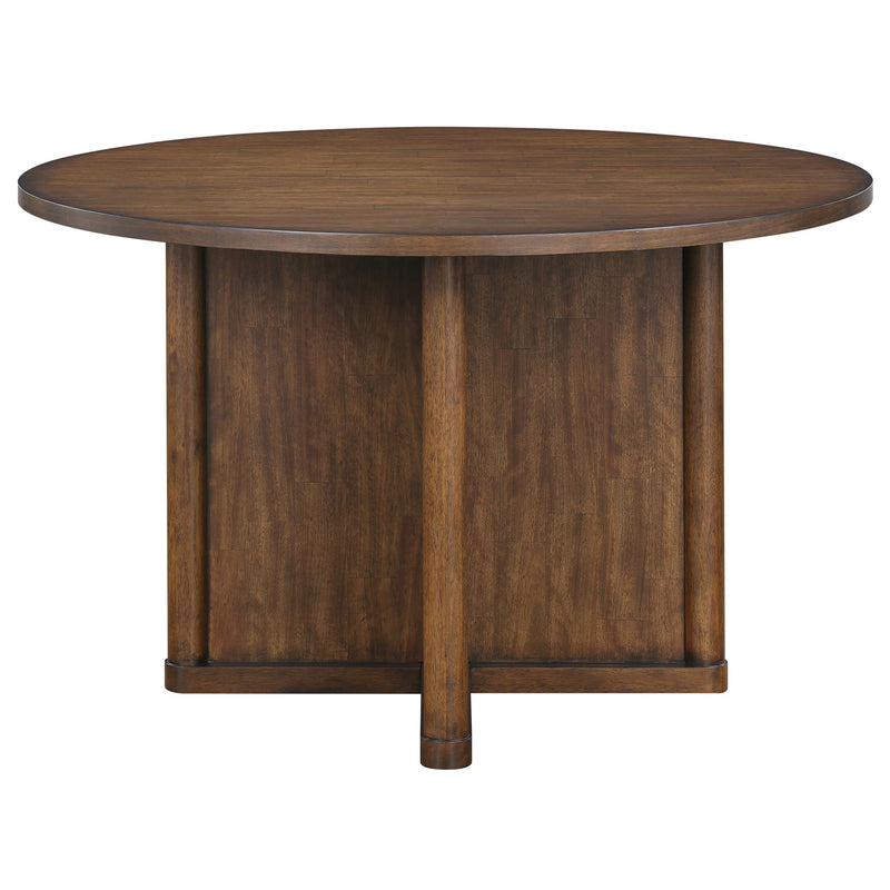 Cambridge - 5 Piece Dining Room Set (Table, 4 Chairs) - Dark Brown