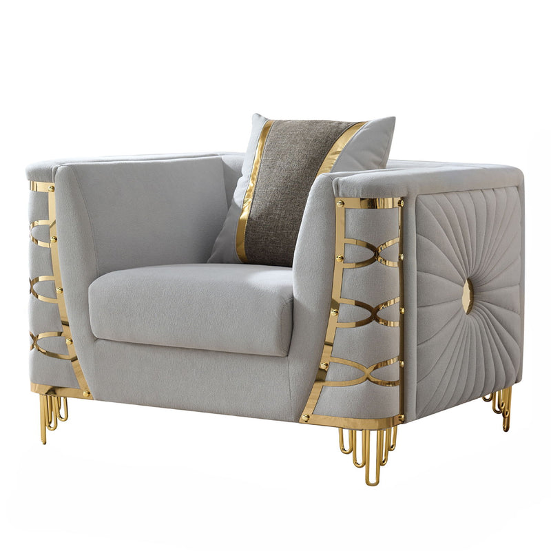 Contessa - Accent Chair - Gray