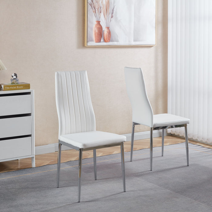 Minimalist Design Dining Chair (Set of 4)