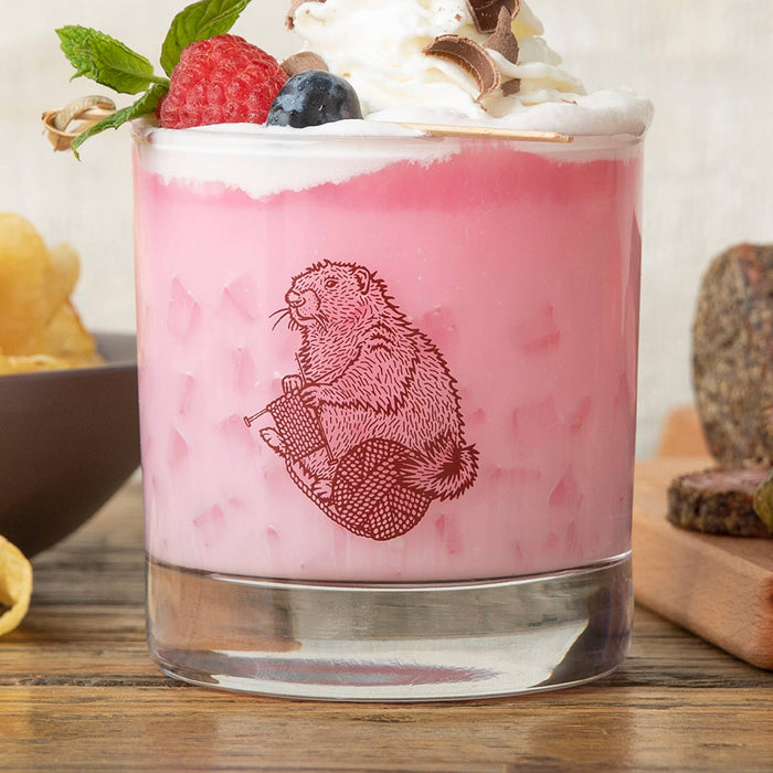 Whiskey Glass | Knitting Glass | Rocks Glass | Marmot Glass