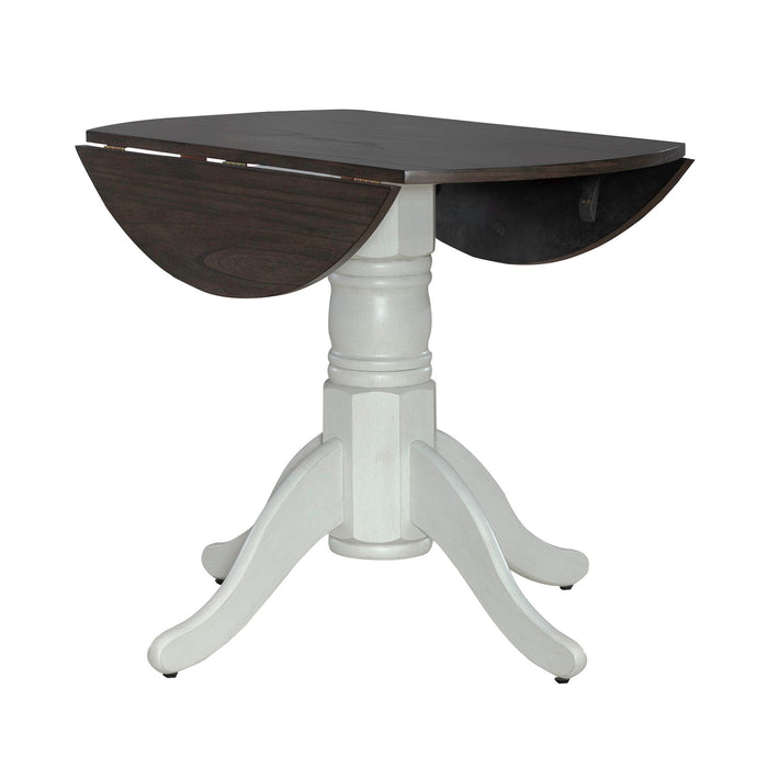 Brook Bay - Drop Leaf Table - White