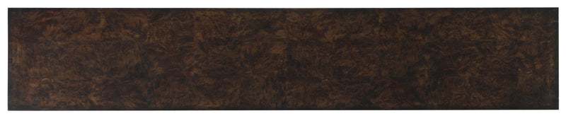 Melange - Giles Console Table - Dark Brown