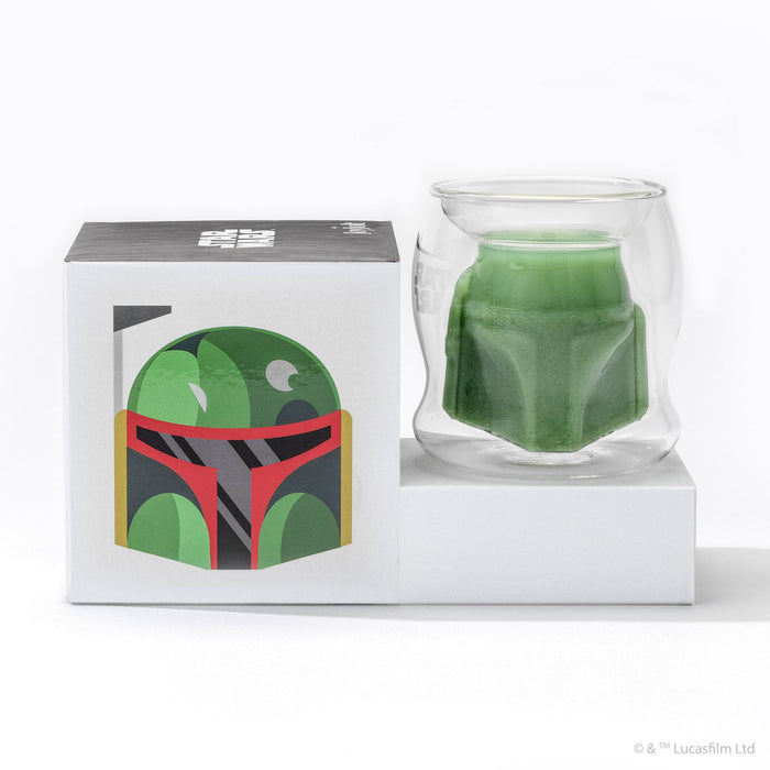 Star Wars™ Boba Fett™ 3D Helmet 6.5oz Double Wall Glass