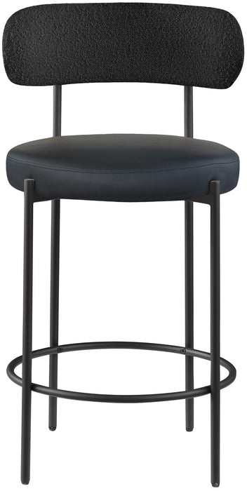 Beacon - Faux Leather Stool (Set of 2)