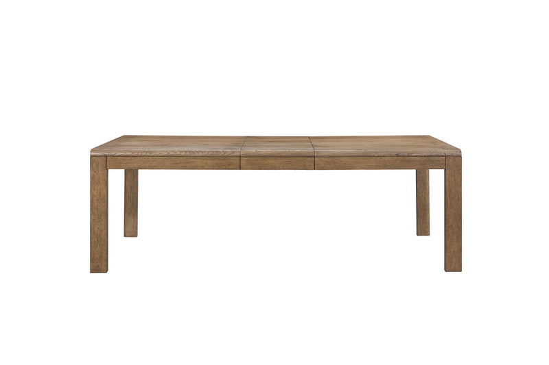 Elure - Dining Table With Leaf - Latte