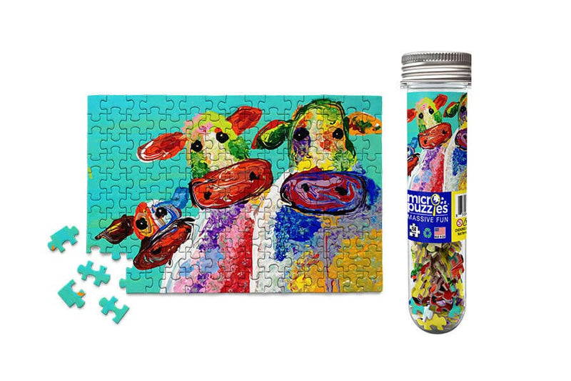 Cows Micropuzzle Jigsaw for Country Lovers