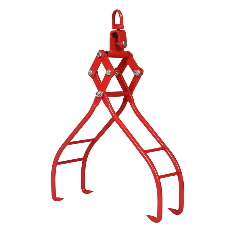 Heavy-Duty 4 Claw Timber Log Lifting Tongs Grabber