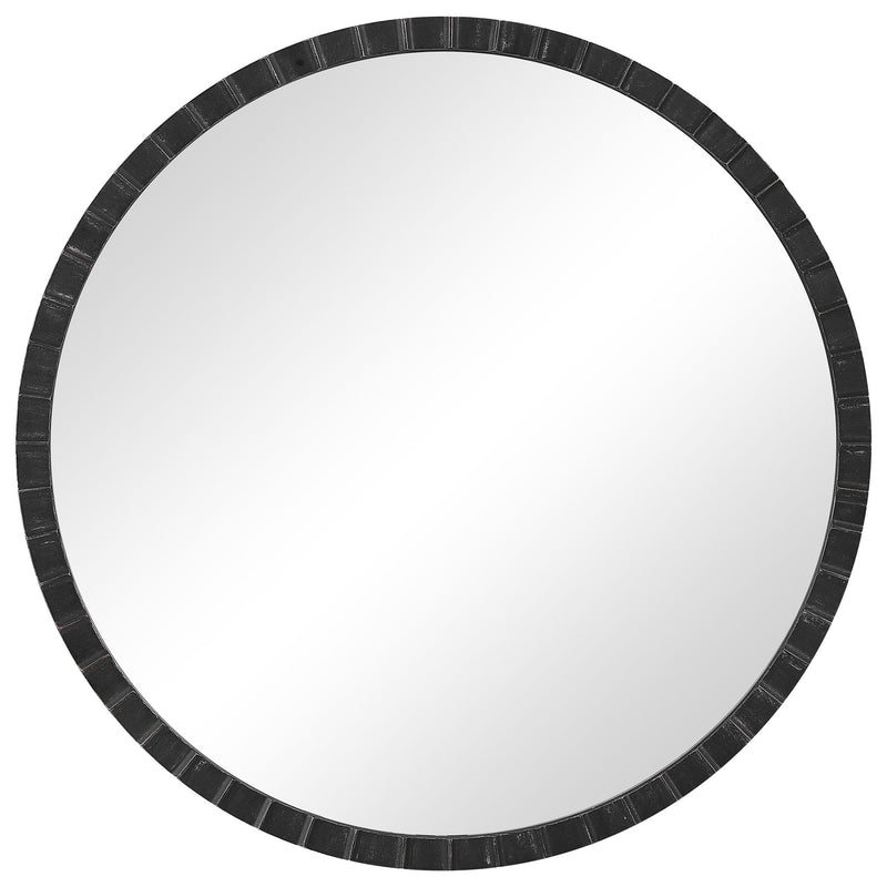 Dandridge - Round Industrial Mirror