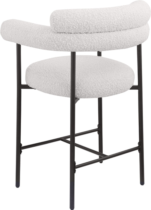 Blake - Counter Stool With Black Base (Set of 2)