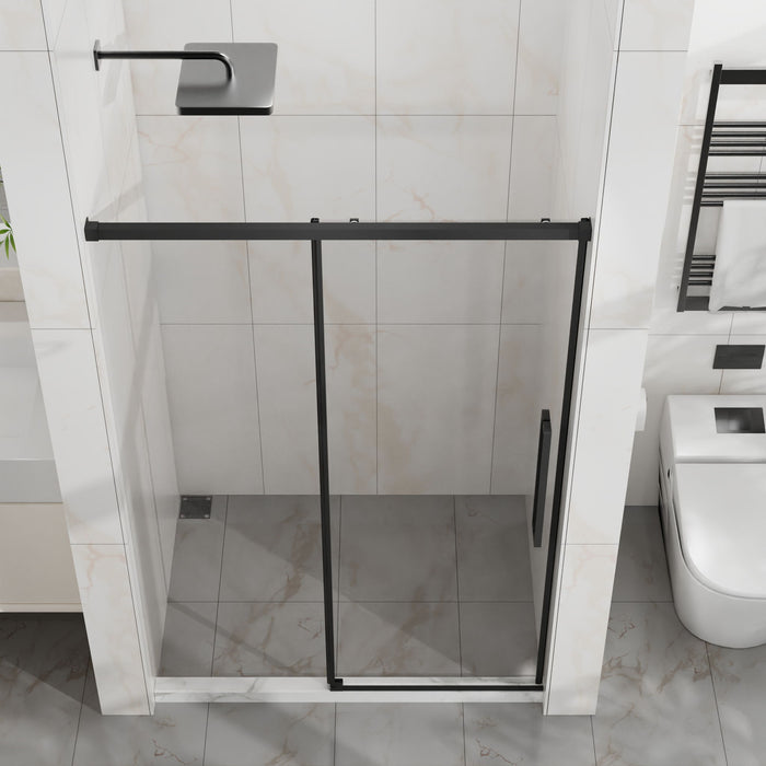Semi Frameless Tub Sliding Shower Door