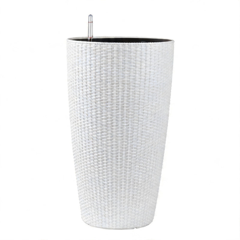 Tall Planters Set With Water Level Monitor And Auto Watering