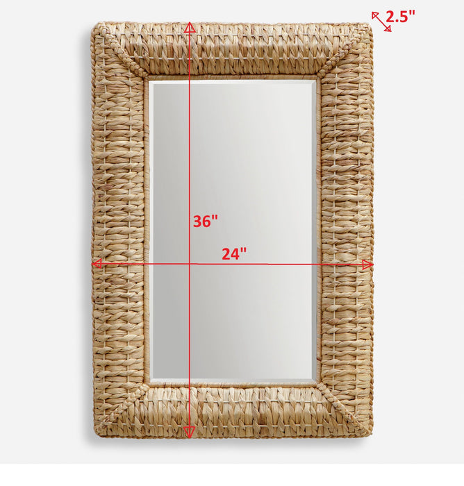 Twisted Seagrass - Rectangle Mirror