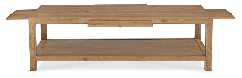 Cashiers - Large Rectangle Cocktail Table - Almond