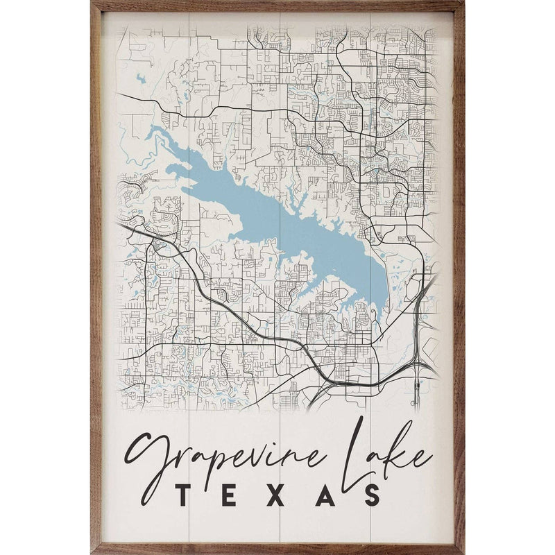 Table Rock Lake Coordinates Print