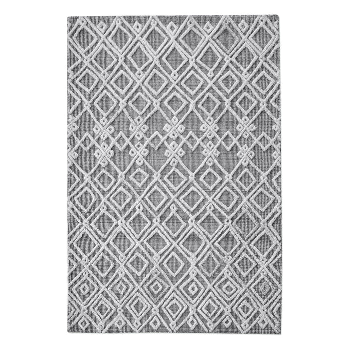 Sieano - 9 X 12 Rug - Gray-Ivory