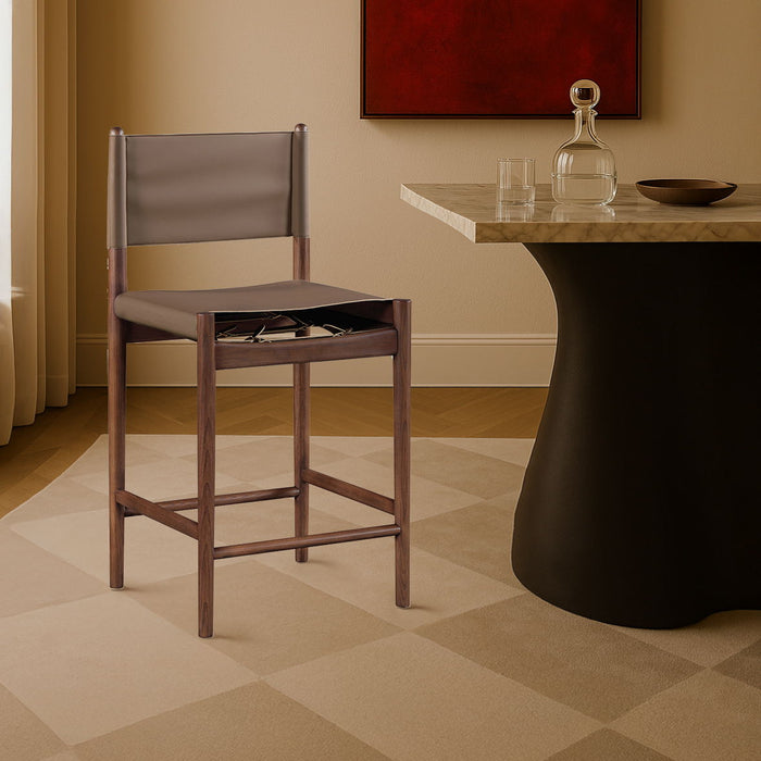 Rawlins - Counter Stool - Walnut Frame