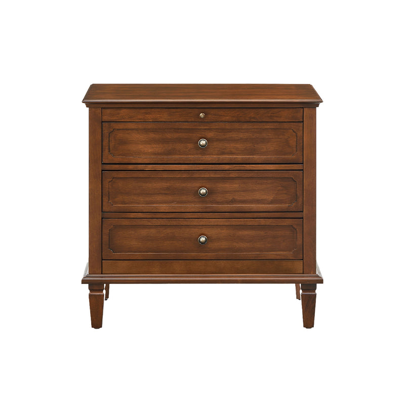 3 Drawer Nightstand With Charging Station, Bedside Table With USB & Type C Port And 2 AC Outlets