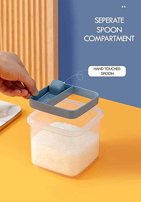 Spice Seasoning Containers with Spoon Leak Proof