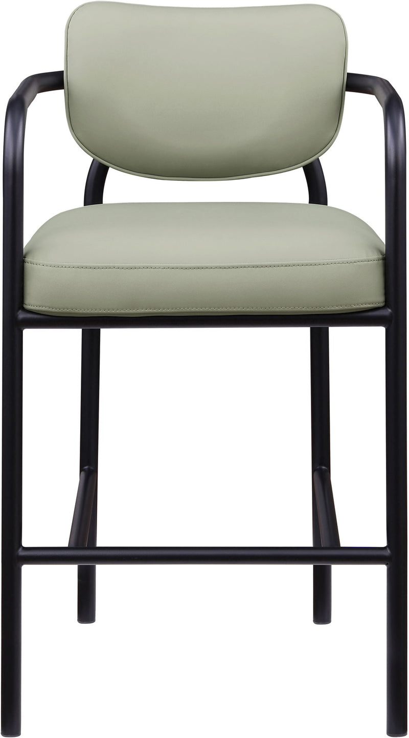 Serava - Vegan Leather Upholstered Bar Stool
