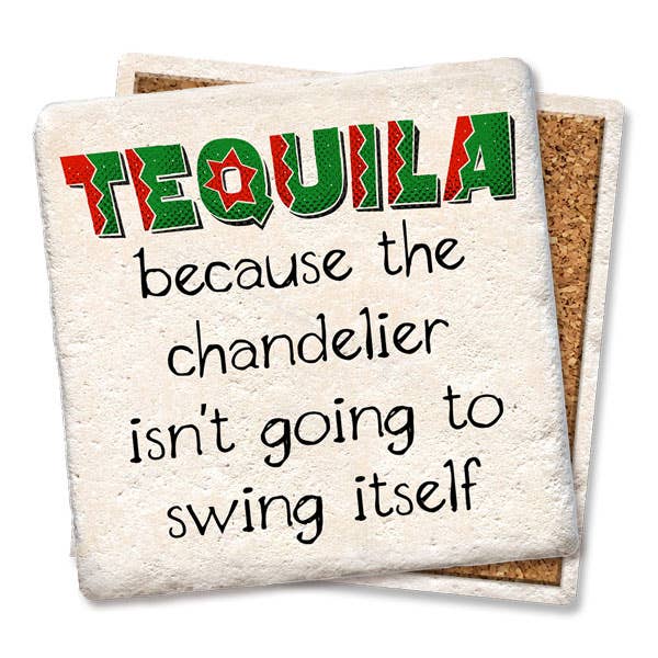 Drink Coaster Tequila Chandelier Coaster