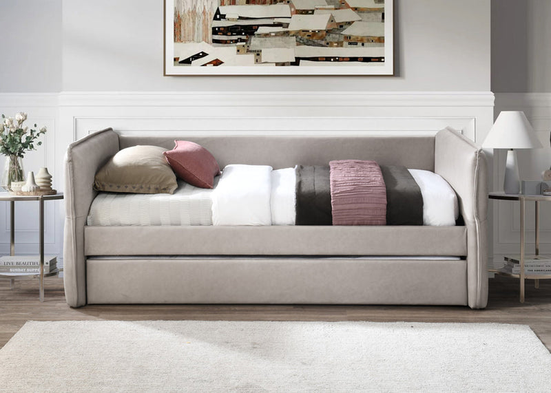 Trina Upholstered Trundle Bed