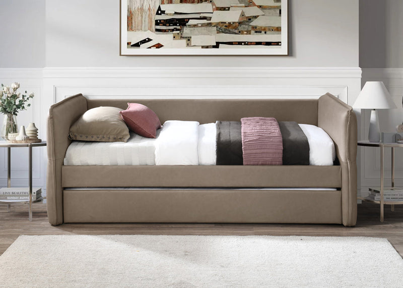 Trina Upholstered Trundle Bed