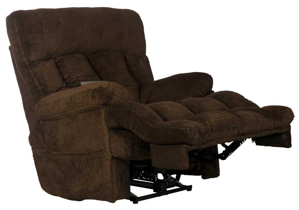 Sterling - Power Headrest/Lumbar Power Lay Flat Recliner With Heat & Massage