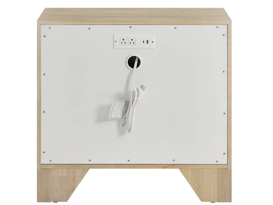 Oasis - Dockside Storage Nightstand - Beige